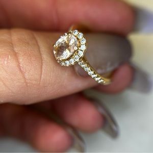 Kay jewelers rose gold diamond ring